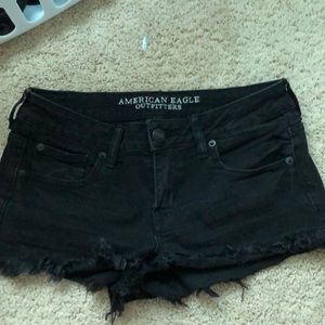 Black American Eagle shorts